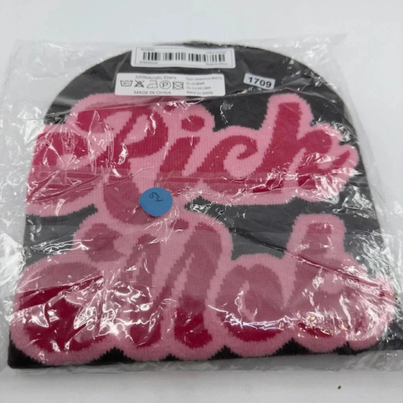 HAILTH Accessories - Rich Mob No Cuff Double Layer Knit Skully Beanie Hat Black Acrylic